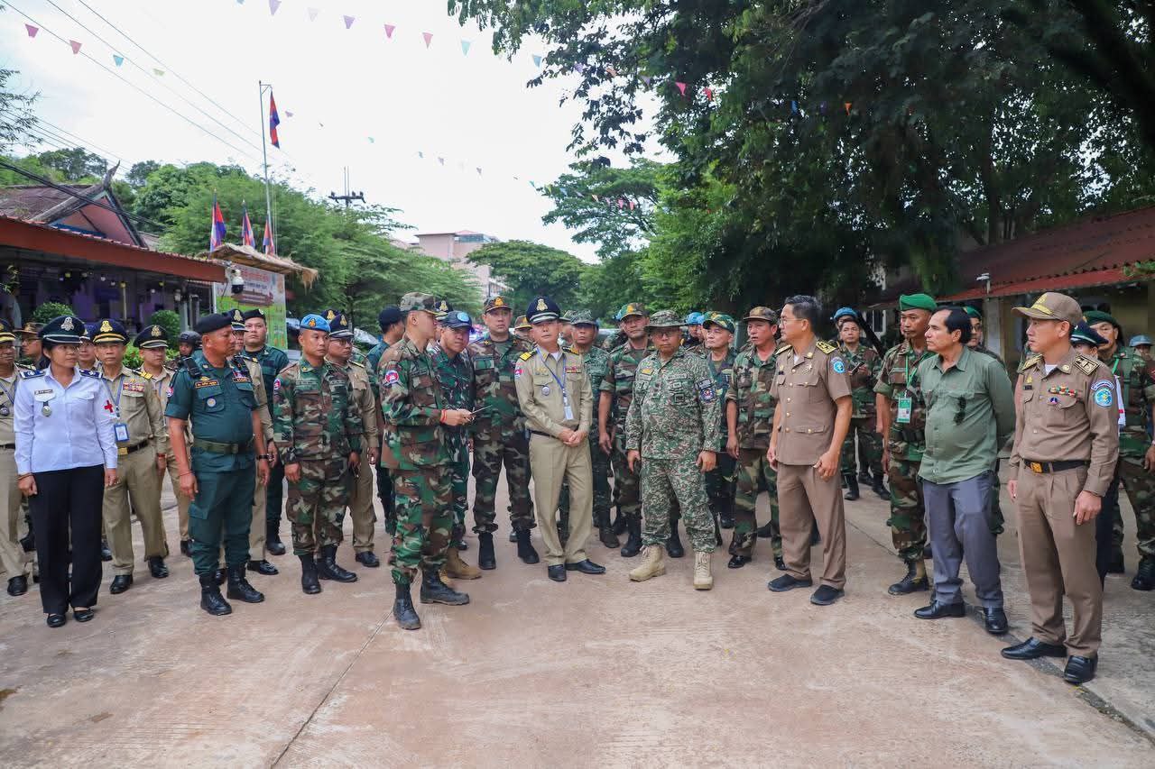 ក្រុមអ្នកសង្កេតការណ៍អន្តរកាល (IOT) បានអញ្ជើញពិនិត្យផ្ទាល់ដល់ទីតាំងជាក់ស្តែងនៅច្រកព្រំដែនអន្តរជាតិចាំយាម ស្ថិតនៅភូមិចាំយាម ឃុំបាក់ខ្លង ស្រុកមណ្ឌលសីម៉ា ខេត្តកោះកុង